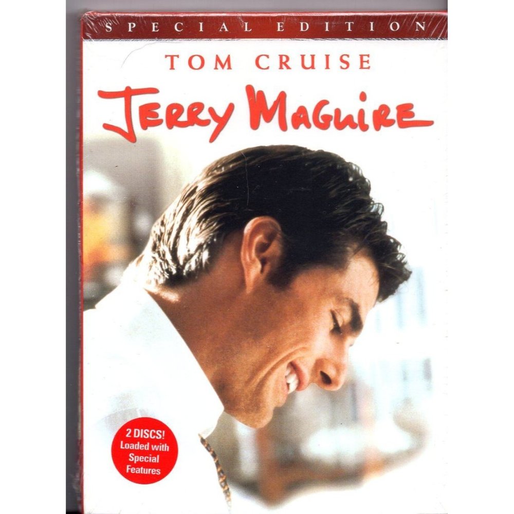JERRY MAGUIRE DVD, TOM CRUISE - 2 DISCS Loaded with Special Features, NEW, SEALE